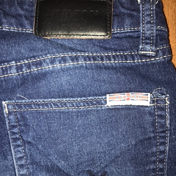 Hudson Girls Bermuda Jean Shorts Size 12 - Picture 6 of 7